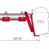Fiamma Halterung Kit Roof Rail F45 / F70 -Zeltladen 180715 1363829