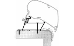 Thule Markisenadapter Malibu Roof 3,5 M -Zeltladen 230120 2661088