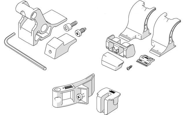 Fiamma Montagematerial Kit Side W Pro F80 3 Fiamma Montagematerial Kit Side W Pro F80