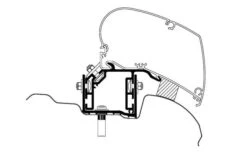 Thule Markisenadapter VW Crafter Ab Baujahr 2017 LHD (EU) -Zeltladen 446172 3126407