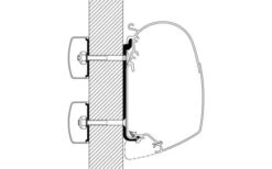 Thule Universal Markisenadapter Für Omnistor 4900 / 5200 / 8000 3 M -Zeltladen 487793 3592771