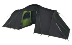 High Peak Como 4.0 Kuppelzelt Für 4 Personen Dunkelgrau/grün 230 X 450 Cm -Zeltladen 537661 3866330
