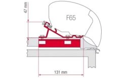 Fiamma F65/F80 Kit Mercedes Sprinter - VW Crafter (High Roof) -Zeltladen 57433 11080