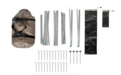 Tambu Nihaita 5 Personen Familien Tunnelzelt Braun -Zeltladen 575887 3940511