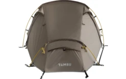 Tambu Natuna 2 Personen Trekking Tunnelzelt Braun -Zeltladen 575951 3933663
