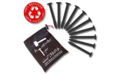 SwissPiranha BF90 Zelthering Schwarz 9,7 Cm Einzeln 10 SwissPiranha BF90 Zelthering Schwarz 9,7 Cm Einzeln -Zeltladen 594675 4342731