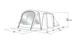 Outwell Nevada 4PE Tunnelzelt -Zeltladen 691712 4857899