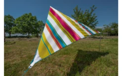 Bent Zip- Canvas Single Verbindbares Sonnensegel 250 X 250 X 250 Cm Mint -Zeltladen 691805 4862594