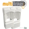 Multianker Clip 2er Set Für Befestigung Vom Multianker Wäschetrockner An Multianker Saugnäpfen Weiß -Zeltladen 696806 4775552 1