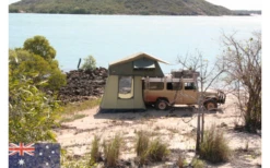 Zeltladen 11 Gordigear Dachzelt 140 Plus Für 2 Personen Mit Vorzelt 140 X 320 Cm Grün