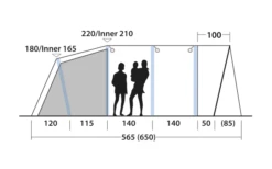 Outwell Avondale 6PA Tunnelzelt 14 Outwell Avondale 6PA Tunnelzelt -Zeltladen 748511 5008592