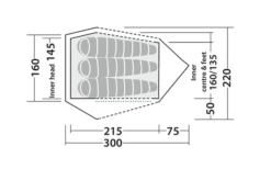 Robens Challenger 3XE Tunnelzelt Grün 12 Robens Challenger 3XE Tunnelzelt Grün -Zeltladen 771893 5131136