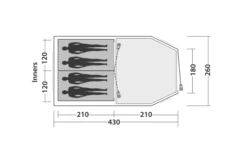 Easy Camp Huntsville 400 Tunnelzelt Für 4 Personen 14 Easy Camp Huntsville 400 Tunnelzelt Für 4 Personen -Zeltladen 782846 5185703