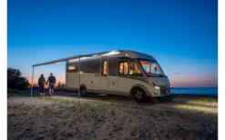 Fiamma F80L 450 Markise Gehäusefarbe Deep Black Tuchfarbe Royal Grey 450 Cm -Zeltladen 804116 5271731