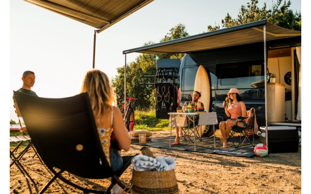 Fiamma F80s Ducato 320 Markise Gehäusefarbe Deep Black Tuchfarbe Royal Grey 320 Cm 5 Fiamma F80s Ducato 320 Markise Gehäusefarbe Deep Black Tuchfarbe Royal Grey 320 Cm – Bild 3